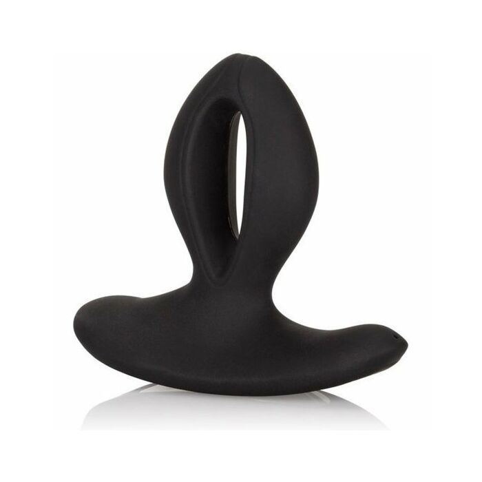 Plug anal de silicona con motor dual