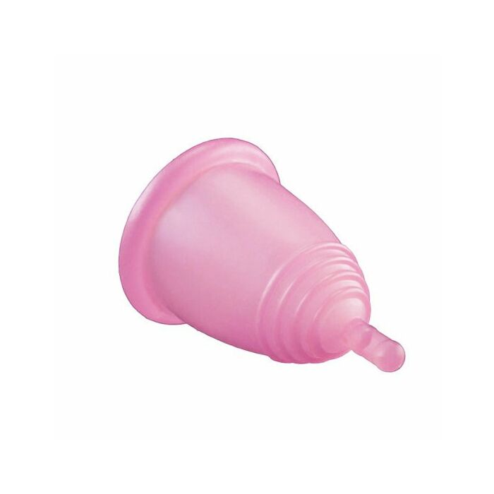 menstrual cup soft pink medium