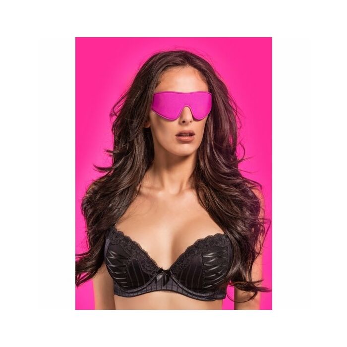 Reversible pink bondage mask