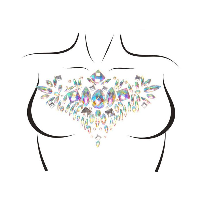 Aura self-adhesive body jewelry