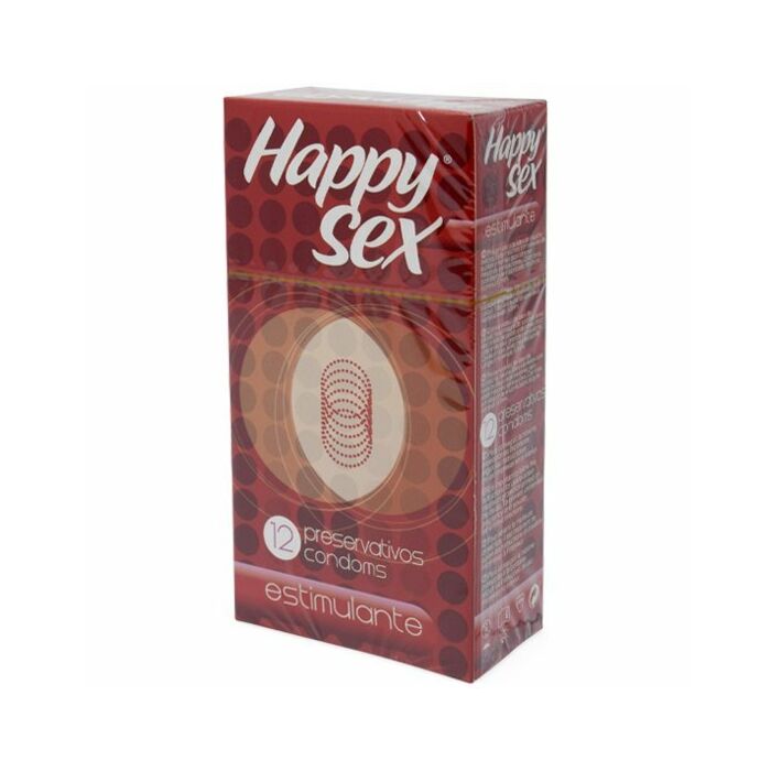 Happy sex preservativo estimulante 12 uds