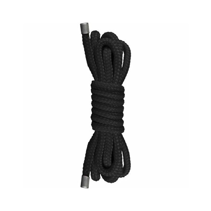 Ouch black mini Japanese rope 15m