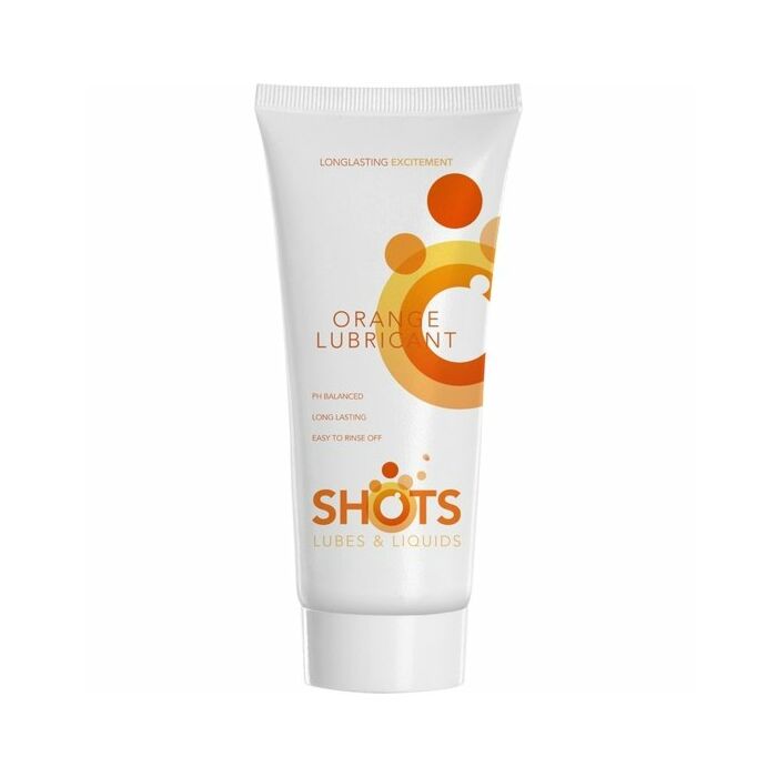 Shotslube water based lubricant orange flavor 100ml