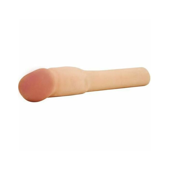 Cyberskin vibrator natural penis extension