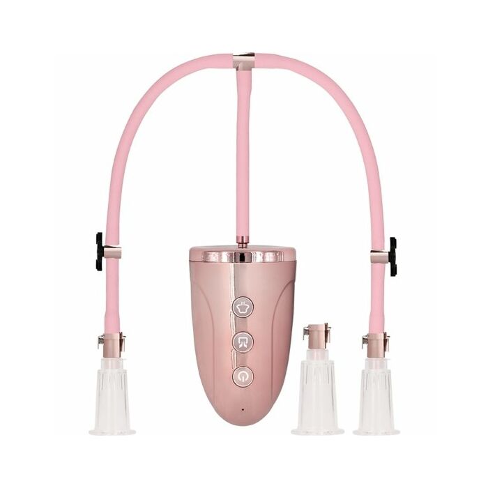 Nipple and clitoris pump set - long - pin