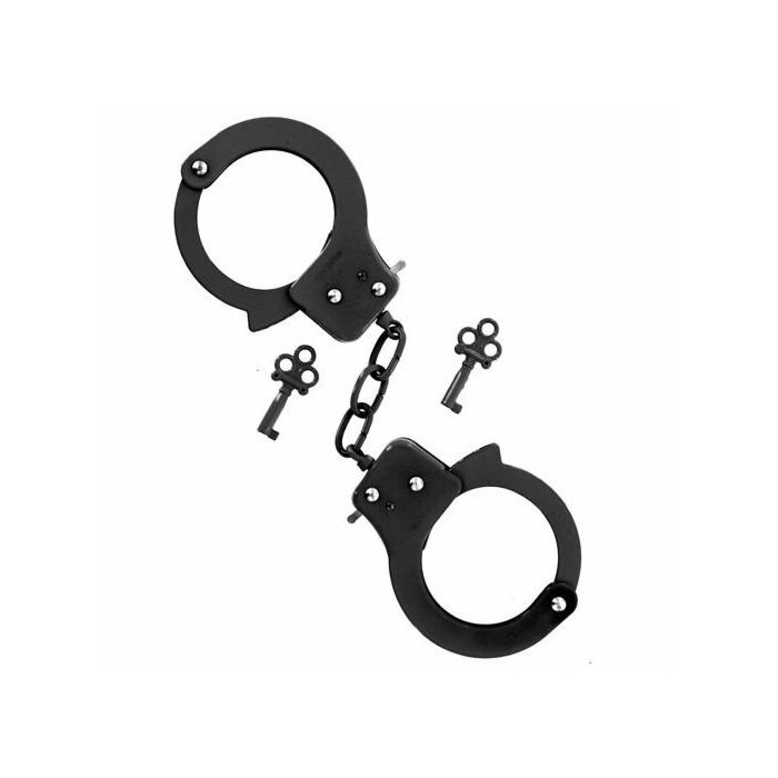 ultra black metal handcuffs Sex