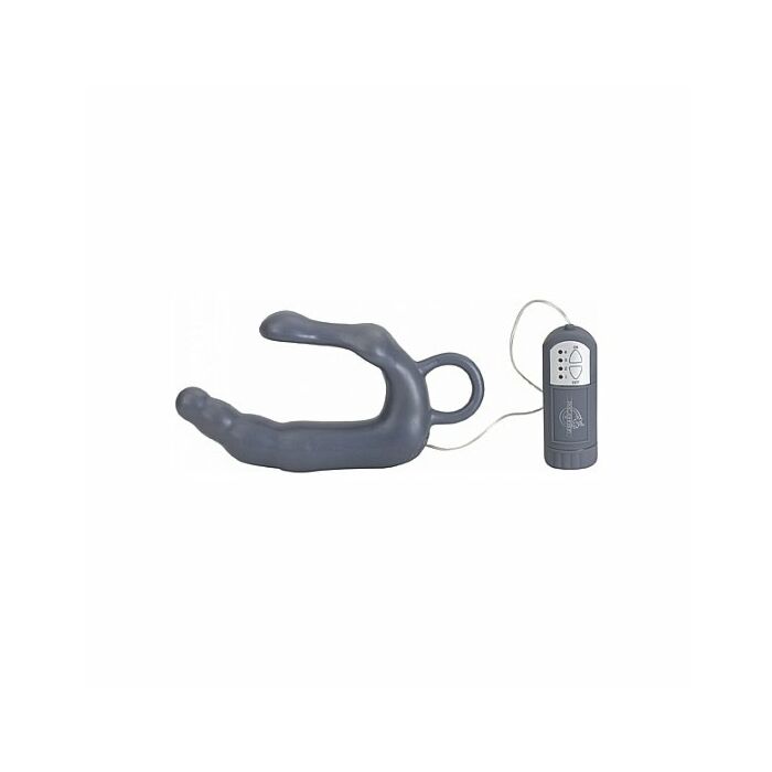 Men pleasure wand - extra long gray male vibrator