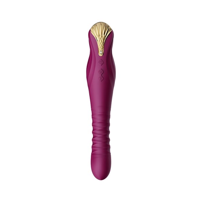 Zalo king vibrator - purple