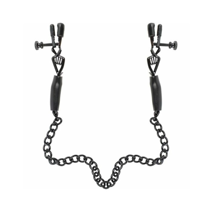 Fetish Fantasy Nipple clamps with chain