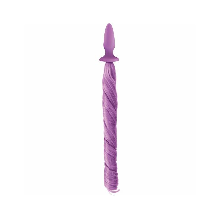 Unicorn tails morado pastel