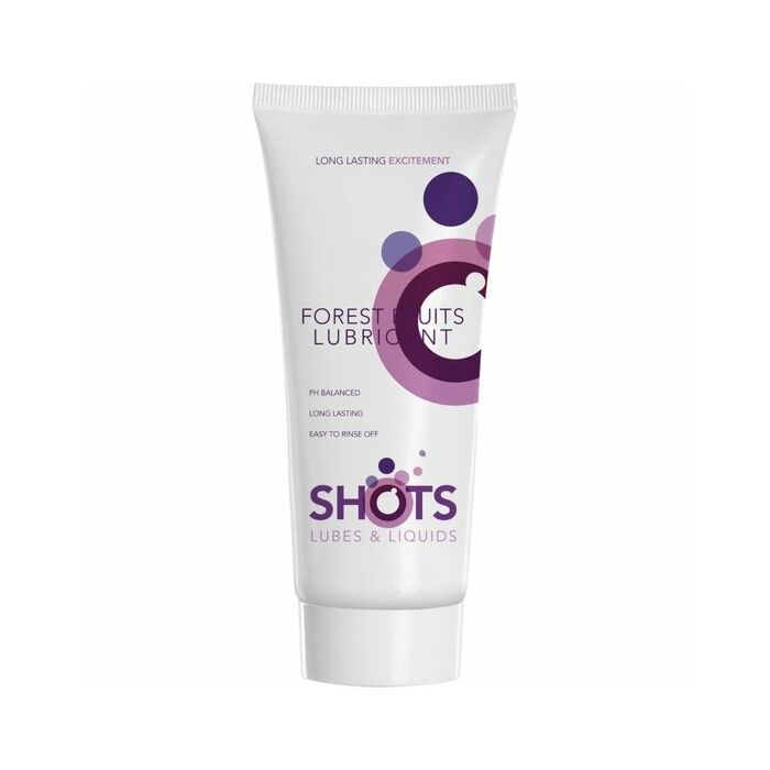 Shotslube water based lubricant flavored berries 100ml