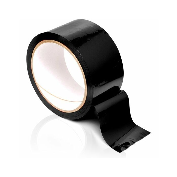 Fetish fantasy black bondage tape