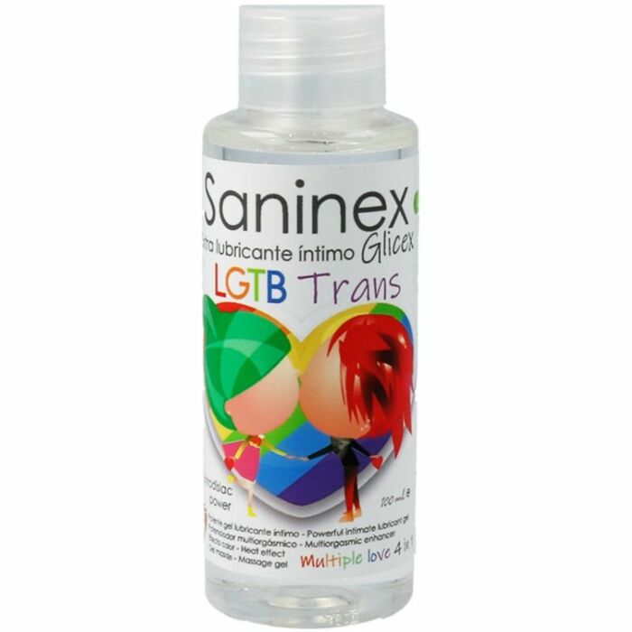 Saninex extra lubricante intimo glicex trans 100 ml