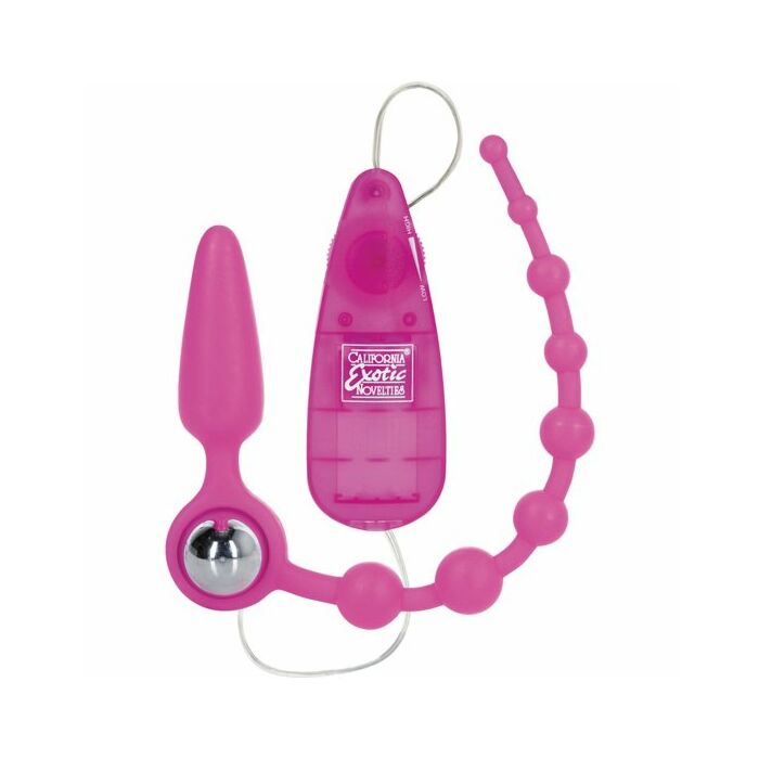 Booty call booty double dare bolas anales silicona rosa