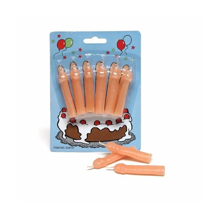 Pito shape candles (6 pcs)