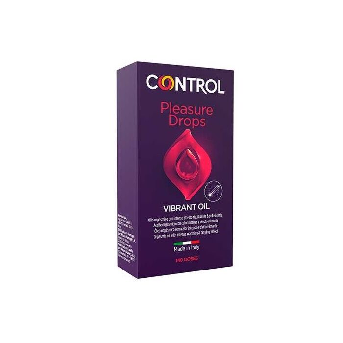 Control Pleasure Drops Vibrator Oil - Clitoris Stimulant