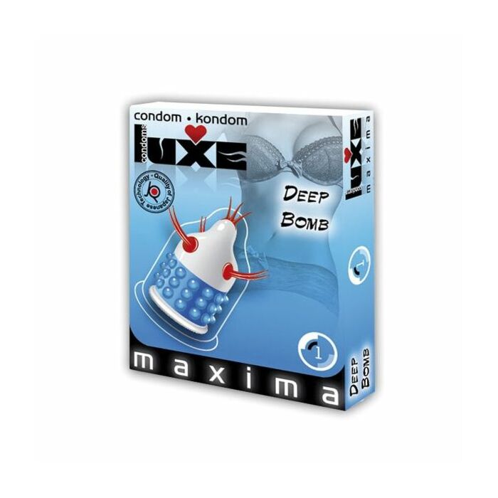 Luxe condoms deep bomb 1ud