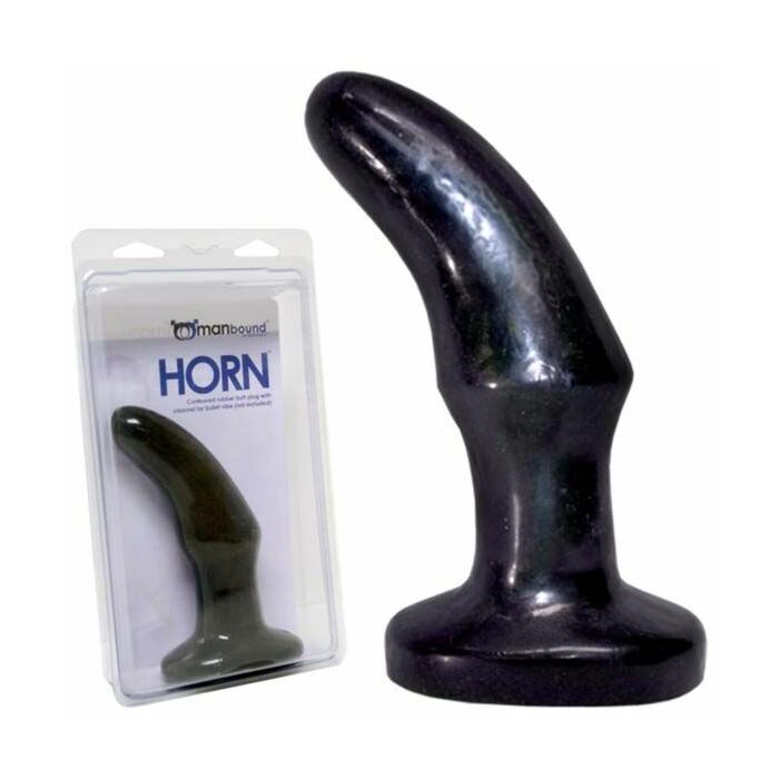 Horn rubber anal butt plug 165cm