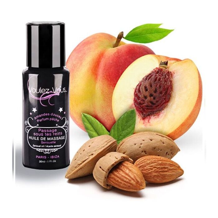 Would you like - Sensual Massage Oil - Sweet Almond & Peach 30 ml