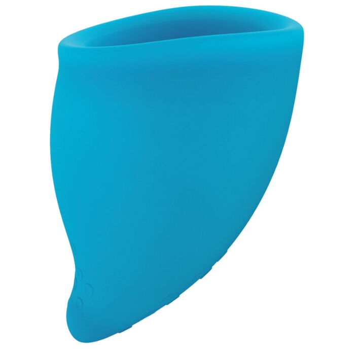 Fun Turquoise Menstrual Cup