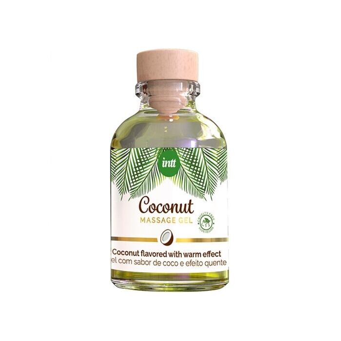Intt Vegan Coconut Massage Gel with Warming Effect 30ml
