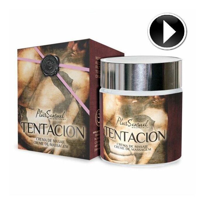 Secret play plus sensual massage cream temptation