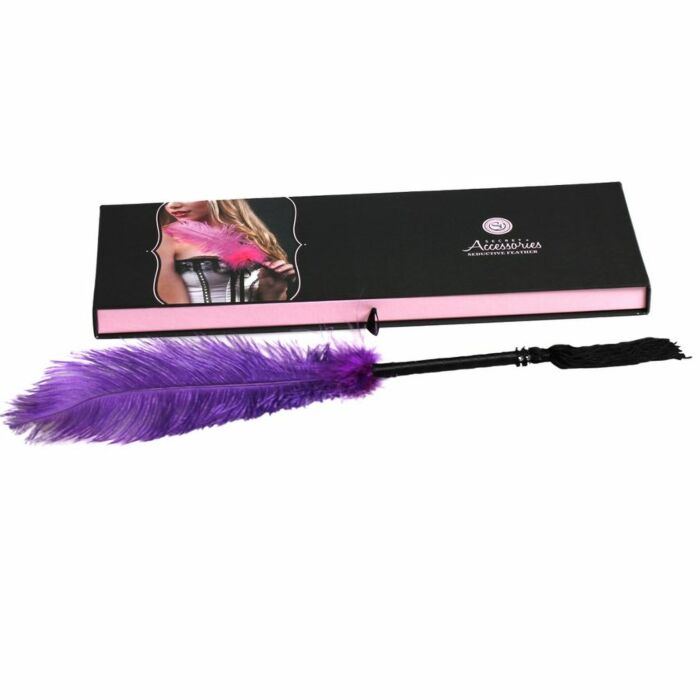 Secret lilac feather seductive play accesories
