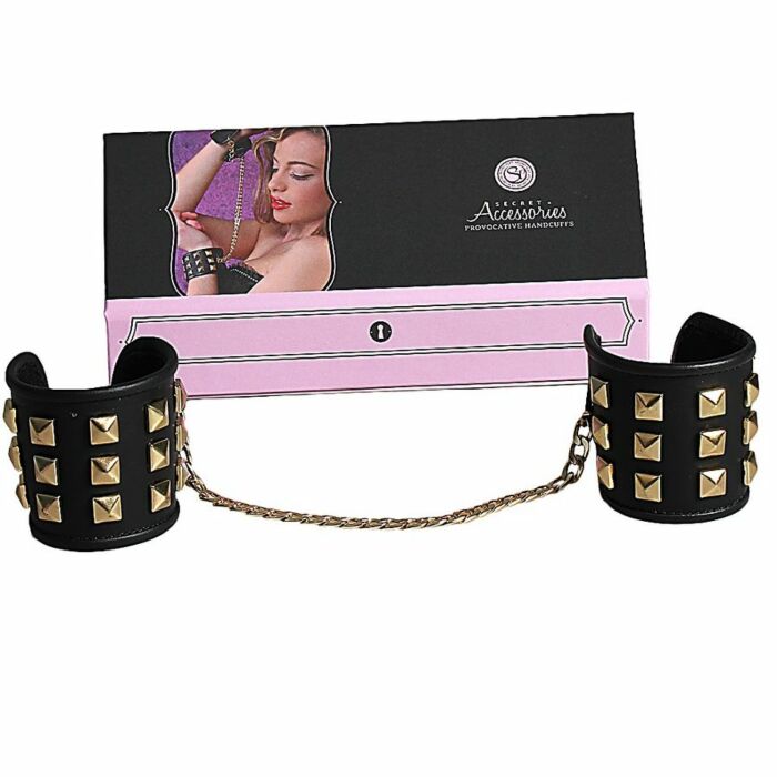 Secretplay gold handcuffs provocative accesories