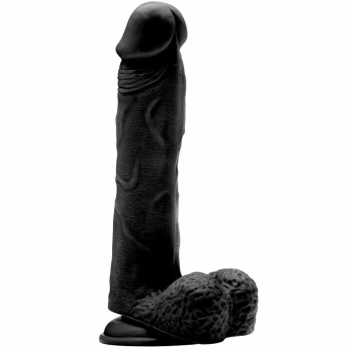 Real rock 017 100 realistic dildo 235 cm black