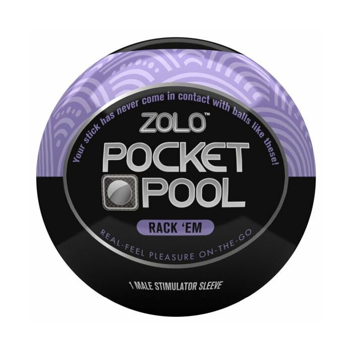 Zolo pocket masturbator ball rack