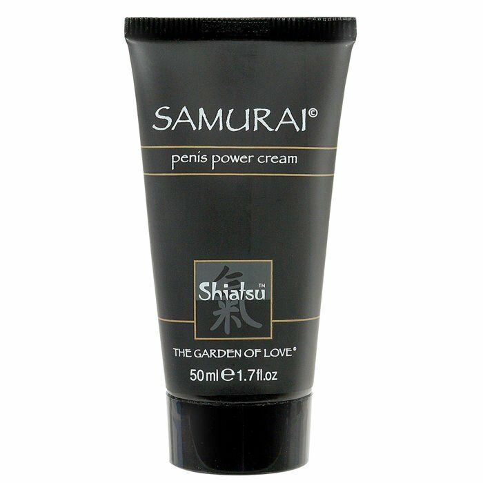 Shiatsu samurai erection enhancer cream