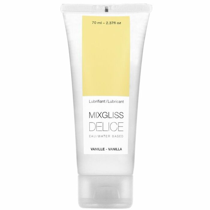 Mixgliss water based lubricant 70ml vanilla flavor
