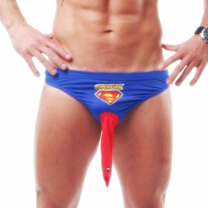 Slip thong superfuck with music