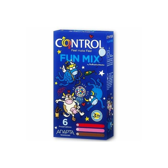 Control kukuxumusu feel fun mix 6 pcs
