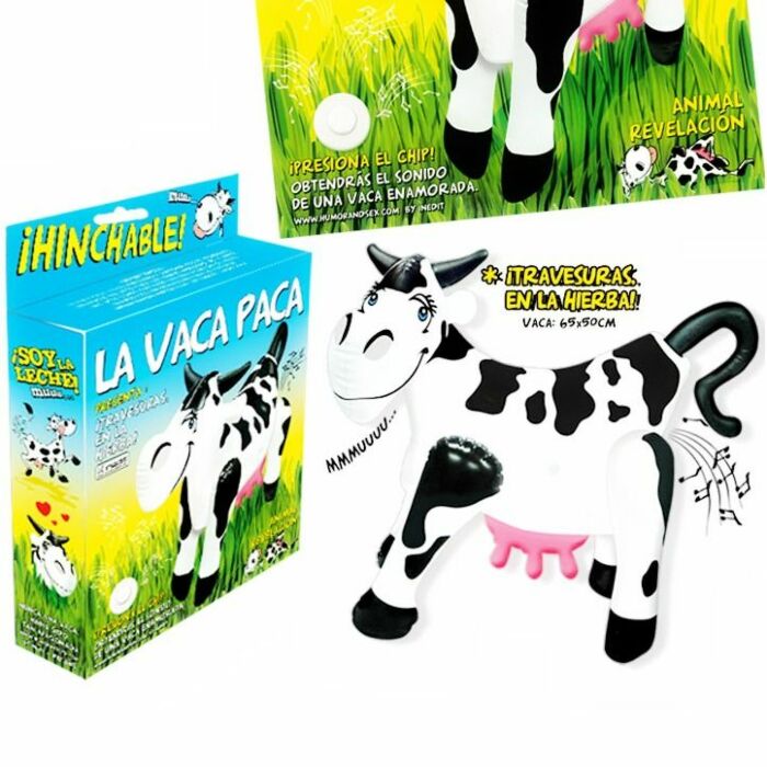 inflatable cow with sound