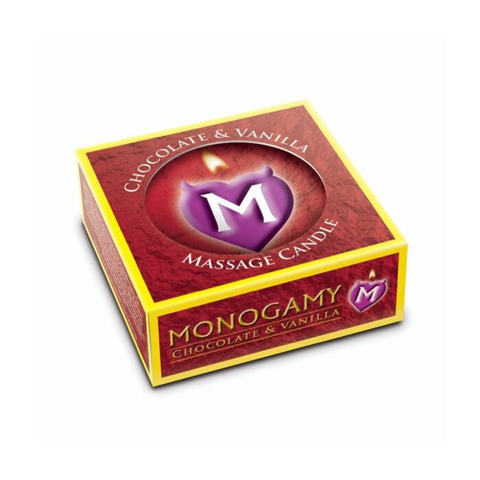 Monogamy massage candle 25g chocolate & vanilla