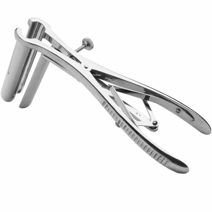 Metalhard triple anal speculum