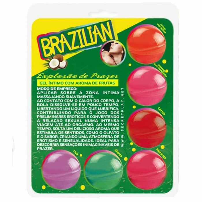 September 6 brazilian balls with fruit flavor