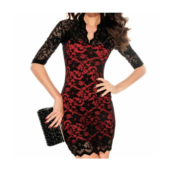 Queen black vintage dress one size