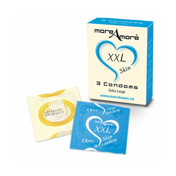MoreAmore Extra large condoms 3 pcs