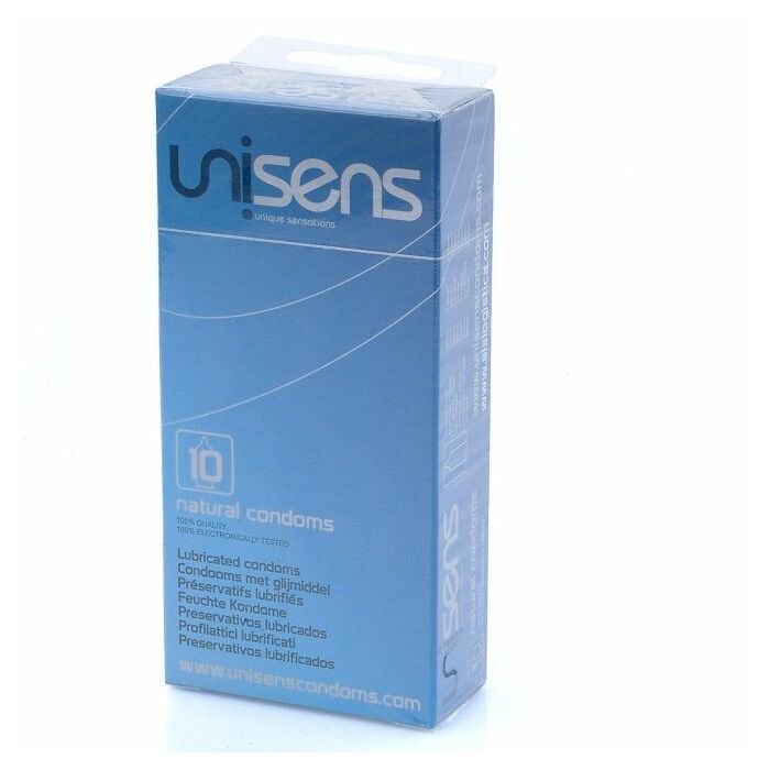 Unisens natural condoms 10 pcs