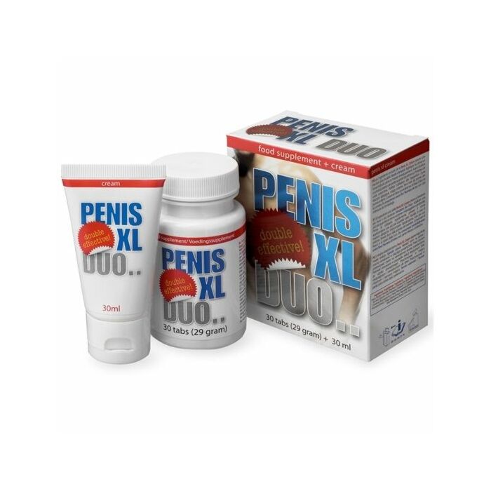 Penis xl duo pack capsules and cream