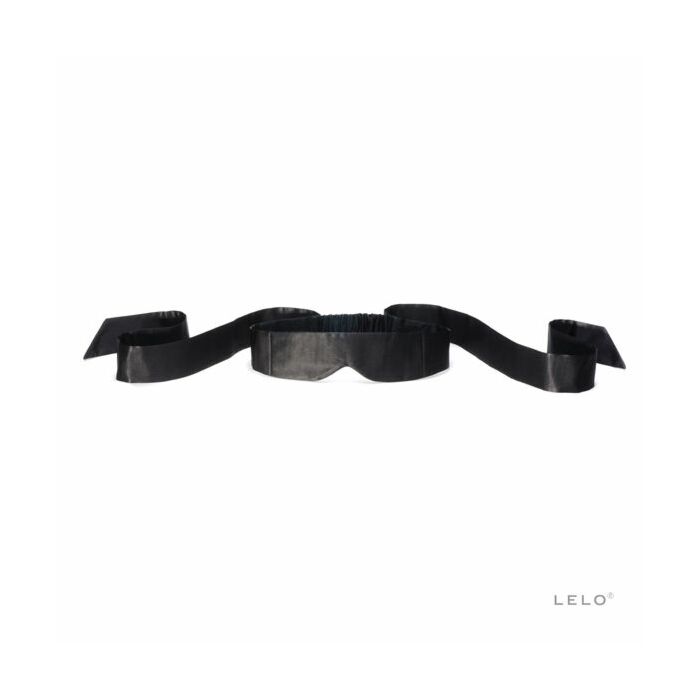 Lelo black silk band for intimate eyes