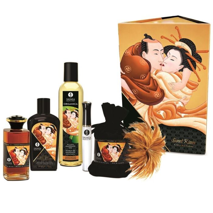Shunga - Sweet Kisses Collection Kit - Erotic Products