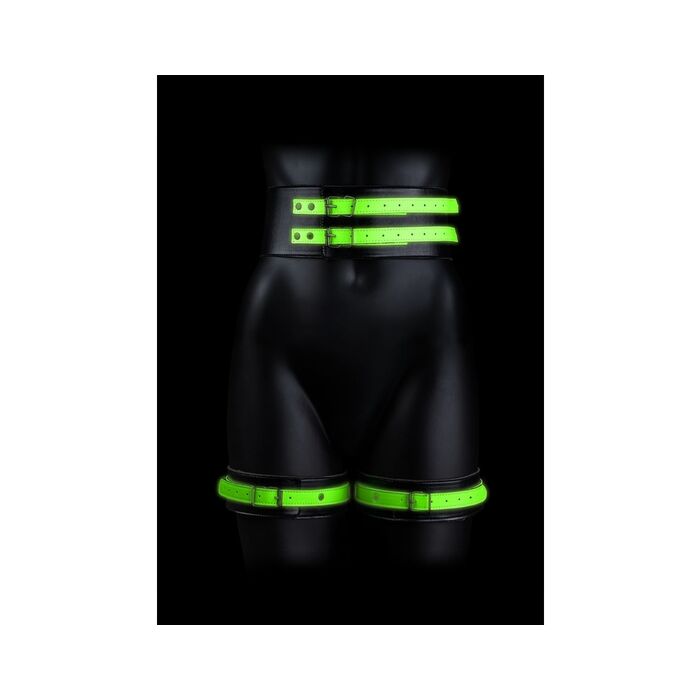 Ouch! Thigh Straps + Glow in the Dark Belt - Buy Online
