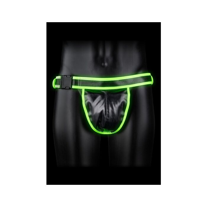 Ouch! - Glow in the Dark Jockstrap with Buckle