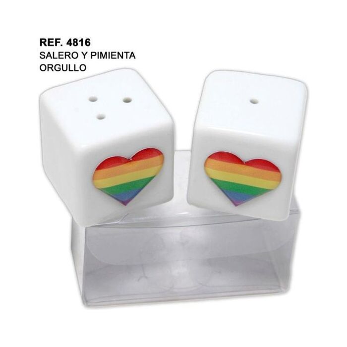 Rainbow Salt and Pepper Shaker