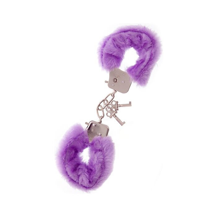 Dream Plush Handcuffs - Seductive Purple