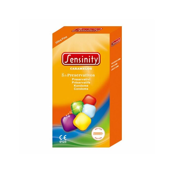 Sensinity candy condoms 8 pcs