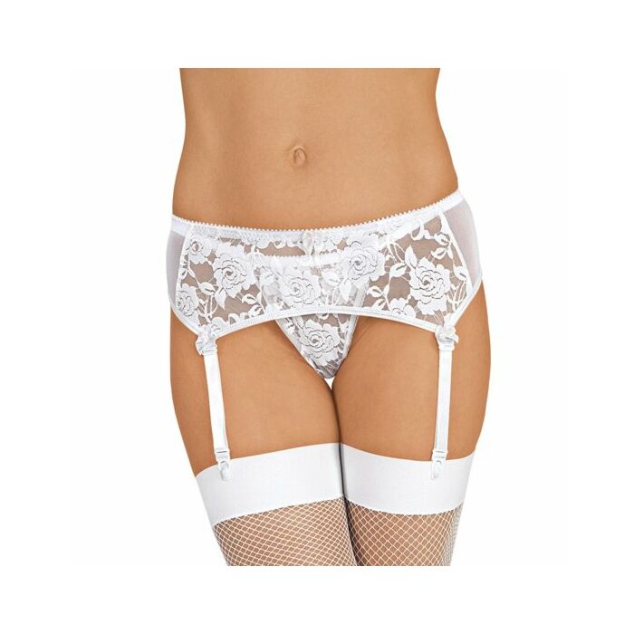 Garter belt and thong White game